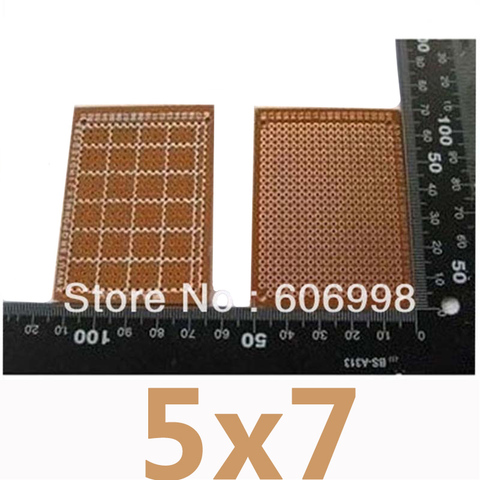 10pcs/lot DIY Prototype Paper PCB Universal Test Board Experimental Matrix Circuit Board Protoboard 5x7cm ► Photo 1/5