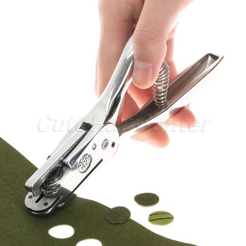 High Quality 2 IN 1 Notches & Pattern Hole Punch Pliers Leather Craft Tool Ferramentas ► Photo 1/6