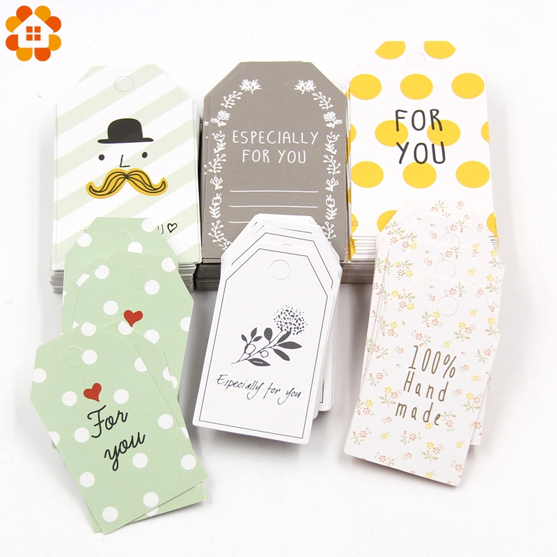 Letter Especially For You Mustache Paper Label Sealing Sticker For Gift Box Tags 