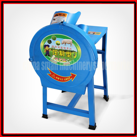 Electrical Vegetable Grinders Cutter chopping cutting grinding machine Vegetable grass Chopper Slicer for poultry animals feed  ► Photo 1/1