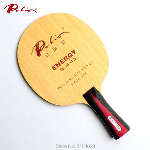 Palio official energy 03 table tennis blade special for 40+ new material table tennis racket game loop and fast attack 9ply ► Photo 1/6