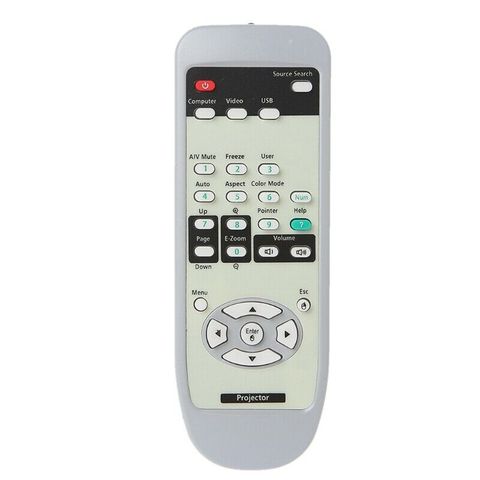 remote control use for epson  Projector  EB-S8 EB-S6 EB-X6 EB-W6 EB-X7  EB-W31 EB-S11 EB-W12 ► Photo 1/5