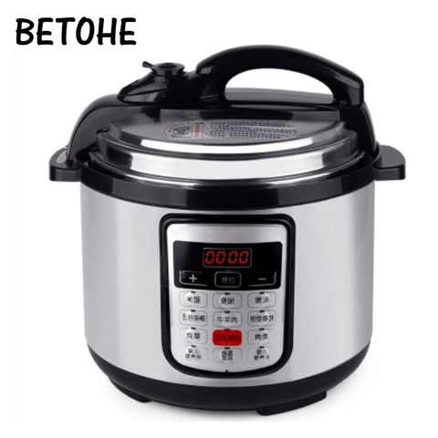 BETOHE 12-in-1 Multi-Use Programmable Pressure Slow Cooking Pot Cooker Quart 900W Stainless Steel Electric Pressure Cooker ► Photo 1/5