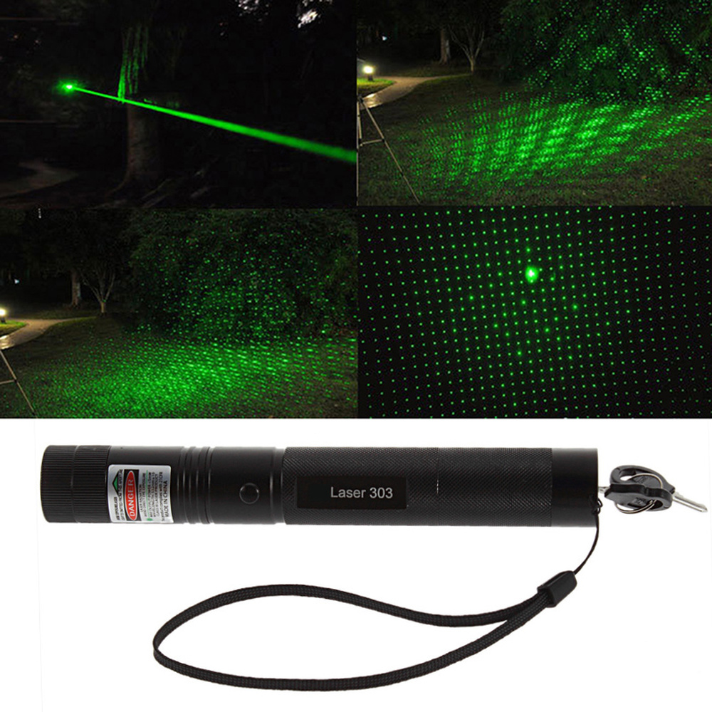 10000m 532 nm Green Laser Sight Lasers Point Powerful Device Adjustable Focus 