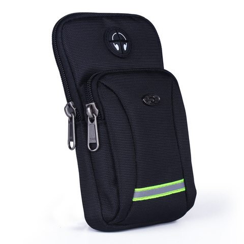 Men Women Waterproof Oxford Cell Mobile Phone Case Cover Waist Pack Hook Armband Belt Bags Purse Small Shoulder Messenger Bags ► Photo 1/6