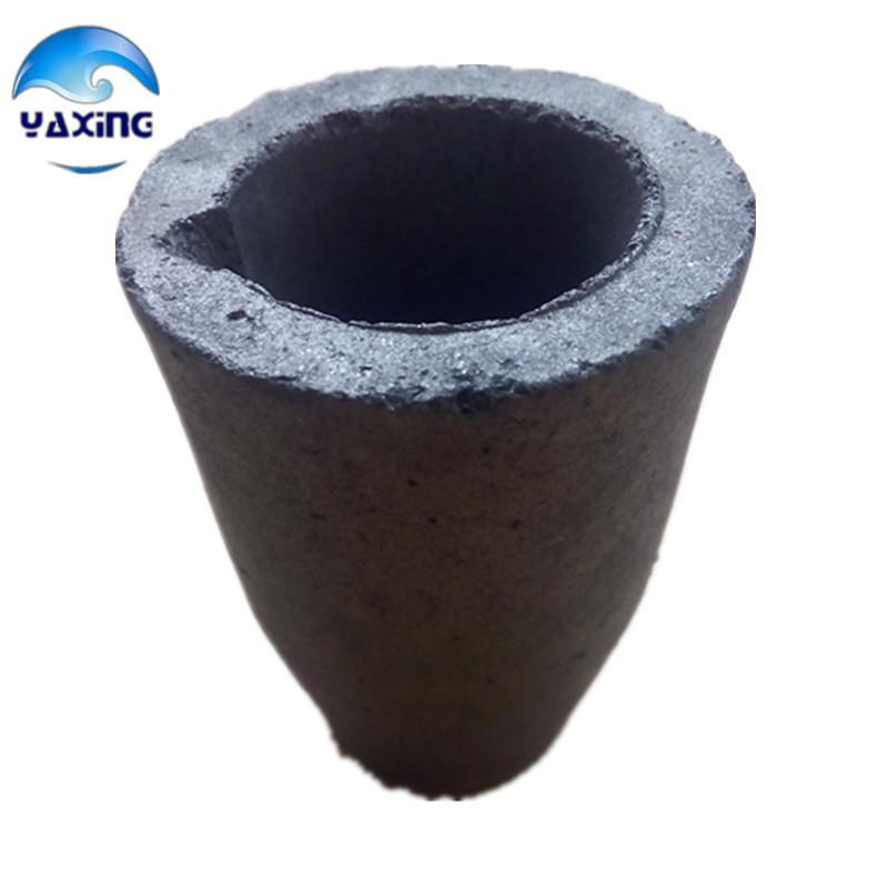 NO.3 Silicon Carbide Graphite Crucibles,Crucibles For Melting Metal,Withstand,Melting  Casting Refining Aluminum Gold