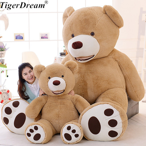 100cm Soft PP Cotton Stuffed American Giant Bear Toy Big Animals Bears For Valentine's Day Gift Animal Teddy Bear 3 Colors ► Photo 1/6