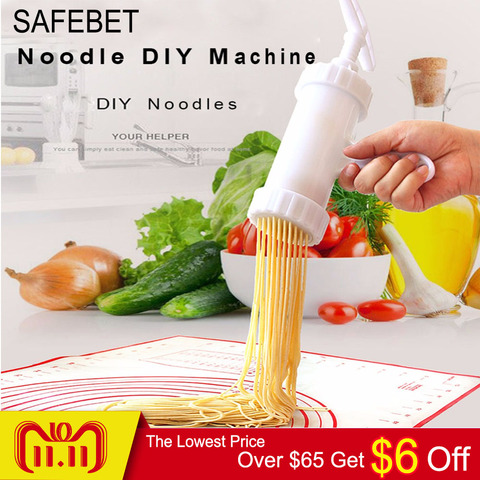 8pcs Pasta Maker Machine Noodles Maker macaroni Machine Kitchen Spaghetti Pates Machine Pasta Maker Pressing Noodle DIY Machine ► Photo 1/1