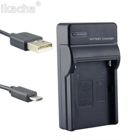 BP-1030 BP1030 BP1130 BP-1130 Camera Battery Charger USB Cable For Samsung NX200 NX210 NX300 NX1000 NX1100 NX2000 NX-300M NX-500 ► Photo 1/1