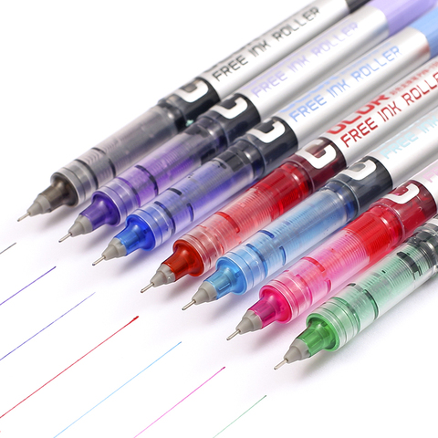 Pilot Rollerball Pens, BXC V5 V7 Hi-Tecpoint Refillable Cartridge System  Liquid Ink 0.5mm 0.7mm Tip Rolling Ball Gel Pen