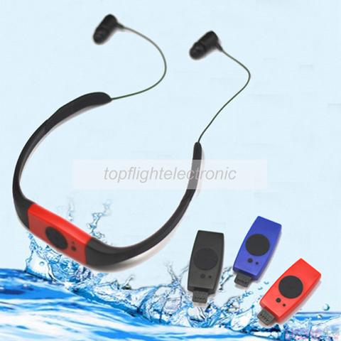 DN006 4G/8GB FM Radio Head Wearing Diving Swim Surfing Underwater Sports Music Player Waterproof IPX8 MP3 Player ► Photo 1/6