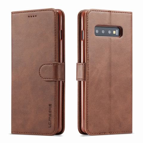 Flip Case For Samsung Galaxy S10 Plus Case Leather Luxury Cover Samsung Galaxy S10E S10 S 10 E Lite Book Wallet Case Card Holder ► Photo 1/6