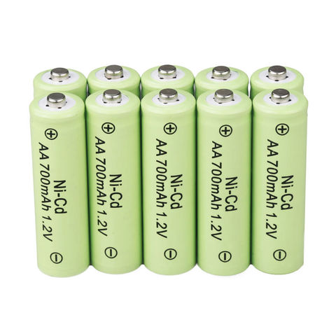 AA Rechargeable Batteries NiCd 700mAh 1.2v Garden Solar Ni-Cd Light LED EAS ► Photo 1/5