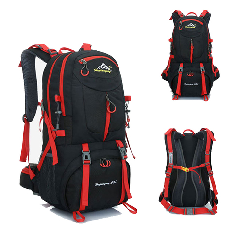 60L 50L 40L men waterproof backpack travel pack sports bag pack Outdoor Mountaineering Hiking Climbing Camping backpack for male ► Photo 1/6