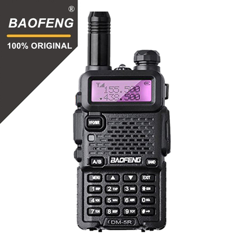DMR Baofeng Digital DM-5R Dual Band   Walkie Talkie Transceiver  VHF UHF 136-174/400-480MHz Long Range Two Way Radio Interphone ► Photo 1/6