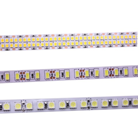 DC12V 24V 5M 300/600/1200/2400LEDs/m 2835 5630 5050 60/120/240/480LEDs/m RGB LED Strip white  RGB LED Light Strips Flexible Tape ► Photo 1/4