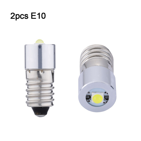 2pcs E10 LED Upgrade Bulb 3V 4.5V 6V 18v  Emergency Light Bulbs led Indicator Light E10 Led Signal lamp, Led Warning light Bulb ► Photo 1/6