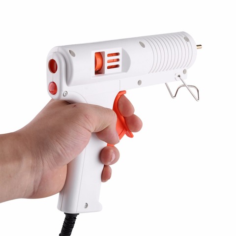 EU Plug 120W Hot Melt Glue Gun 100-220 Degrees Adjustable Temperature Glue Gun Heat Gluegun Repair Heating Tools ► Photo 1/6