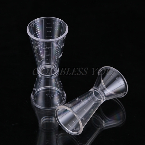 1pc, Resin Jigger, Shot Measure Cocktail Jigger, Spirit Measure Cup, Double  Drink Measures Cups For Bar Party Wine Cocktail Drink Shaker, Bar Accessor