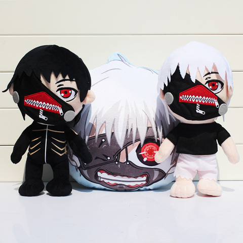 Buy Online Anime Tokyo Ghoul Kaneki Ken Plush Pillow Toys Soft Stuffed Plush Cusion Doll Alitools