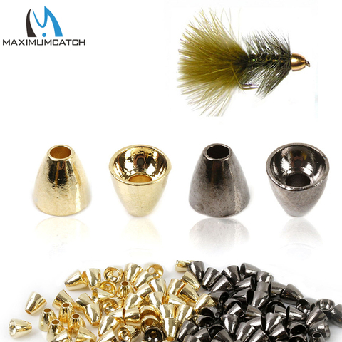 Maximumcatch 25pc Tungsten Fly Tying Cone Head Fly Tying Material Fly Tying Beads ► Photo 1/6