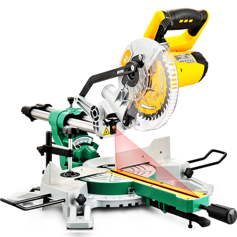 Saw aluminum machine aluminum machine 7 inch rod cutting machine miter saw multi-purpose chamfer 45 degree woodworking tools ► Photo 1/5