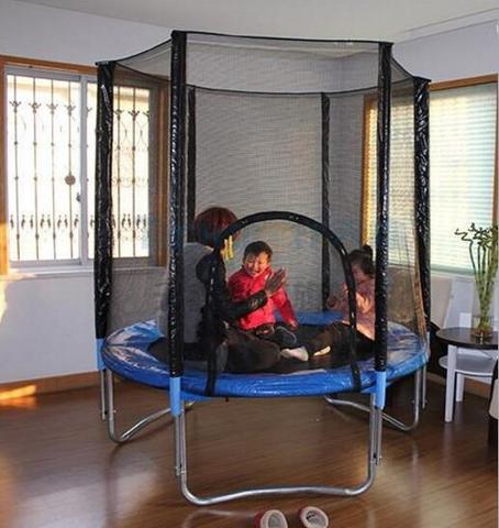 183CM Trampoline Jumping Bounce Bed Trampolinturnen With Safety Net - Price history & Review AliExpress Seller - Kevin518 Store | Alitools.io