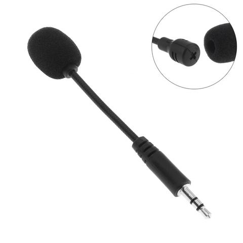 Mini 3.5mm Jack Flexible Capacitance Microphone Mic for Mobile Phone PC Laptop Notebook ► Photo 1/6