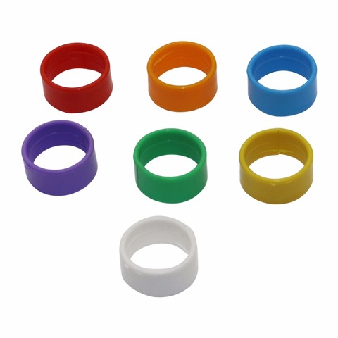 70 Pcs Chicken Duck Goose Foot Ring 2.0/1.8/1.6cm Poultry Identification Rings Birds Feeding Equipment Animal Management Tools ► Photo 1/5