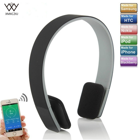 XMXCZKJ Smart Wireless Headphone Bluetooth Stereo Headset with MIC Support Stereo Audio Handsfree for Mobile Phone Tablet ► Photo 1/6