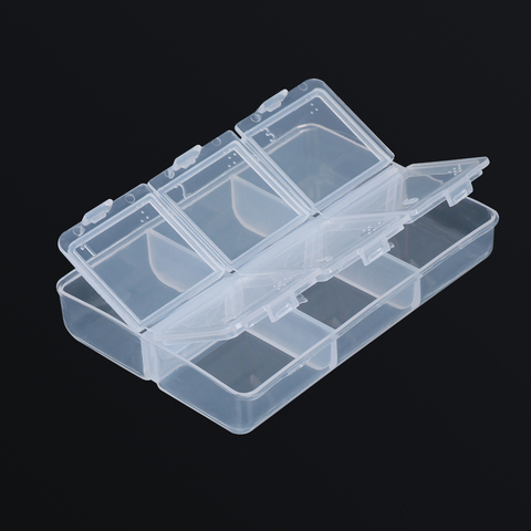 1PCS Transparent Plastic Storage Case 6 Days Tablet Pill Medicine Box Holder Storage Organizer Container Case Pill Box Splitters ► Photo 1/6