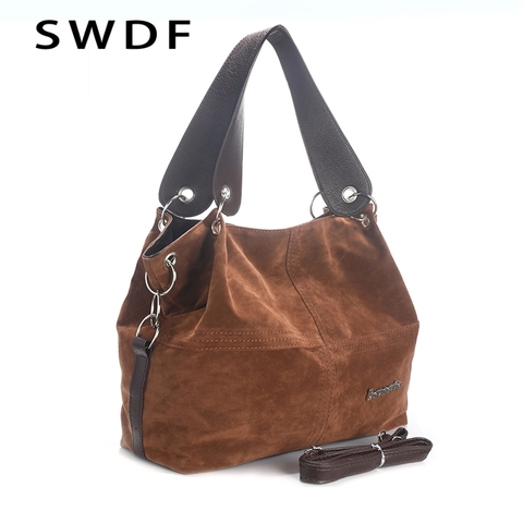 Handbag Women Shoulder Bag Female Large Tote Bag Soft Corduroy Leather Bag Crossbody Messenger Bag 2019 
