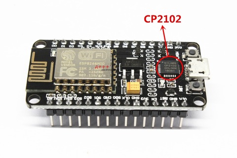 Wireless module NodeMcu  v2  Lua WIFI development board ESP8266 with pcb Antenna and usb port ESP-12E  CP2102 ► Photo 1/6