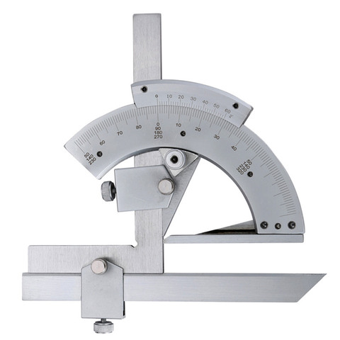 Universal Vernier Bevel Protractor, 0-320 Degrees