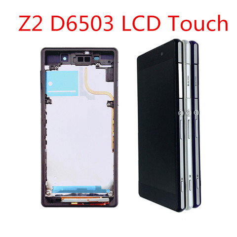 L50W For SONY Xperia Z2 D6502 D6503 D6543 LCD Display with frame Touch Screen Digitizer Assembly For SONY Xperia Z2  LCD ► Photo 1/6