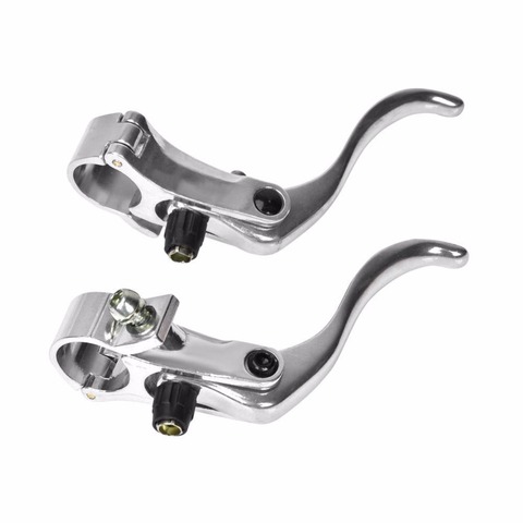 1 Pair 24mm Lightweight Aluminum Alloy Bicycle Brake Handle Fixed Gear Bicycle Brake Handle Clip Bicycle Brake Parts ► Photo 1/6