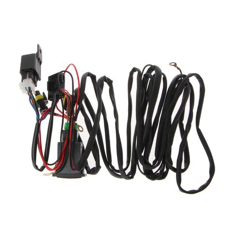 Universal 12V 40A Relay Wiring Harness With On/Off Switch Kit For Car LED Fog Light M77 ► Photo 1/6