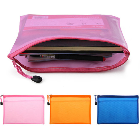 1pc Document Bag Folder for documents Capacity A3/A4/A5 Zipper File Pocket Storage Organizer Office School Supply Waterproof ► Photo 1/6