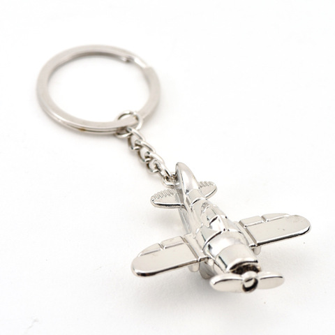 Cute Aviation Air Plane Keychain Aircraft Air Combat Enthusiasts Keychain Lover Gift High Quality Keyring Wholesale 1Pcs ► Photo 1/6
