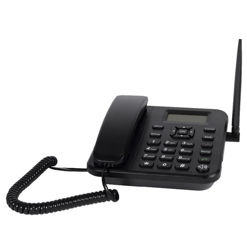 GSM 850/900/1800/1900 MHZ Fixed wireless Phone Desktop cordless phone in Russian Arabic English French Portuguese Spanish Thai ► Photo 1/2