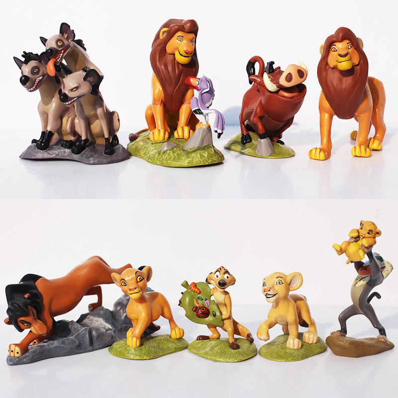 9pcs/Set Lion King Figures Simba Nala Mufasa Sarabi Pumbaa Timon Zazu Bird  Animal Model Toys - Price history & Review | AliExpress Seller - Toy Zone  Store 