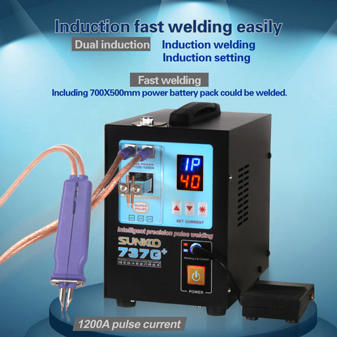 SUNKKO 737G+ (upgrade 737G) Spot Welder Battery Welding Machine with welding pen , big power, automatically ► Photo 1/6