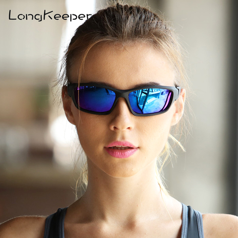 Hot Sale Women Polarized Sunglasses Men Oval Night Vision Black Frame Sun Glasses Safety Driving Sports Gafas De Sol 1031 ► Photo 1/6