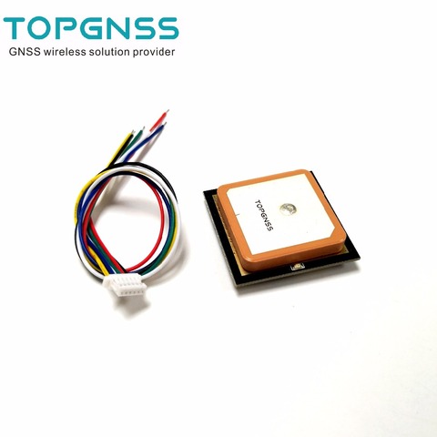 TTL UART GPS Modue GN-801 GPS GLONASS dual mode M8n GNSS Module Antenna Receiver , built-in FLASH,NMEA0183 FW3.01 TOPGNSS ► Photo 1/3