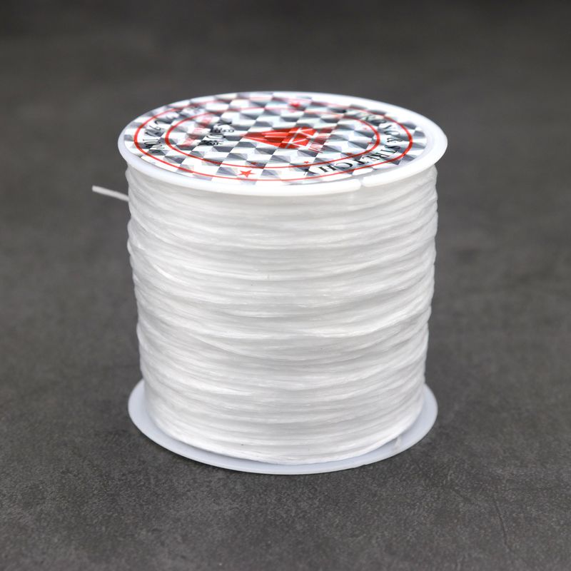 50M/Roll Stretch Elastic Cord Nylon Beading String Thread for DIY Jewelry Making 