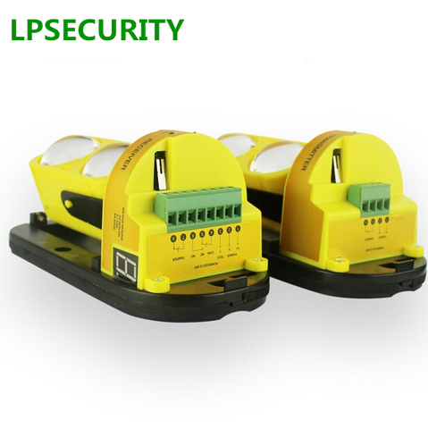 LPSECURITY 30 TO 100M LED indicator IR 2 beam detector Outdoor IR Sensor Dual Beam Infrared Barrier Detector gsm Alarm system ► Photo 1/1