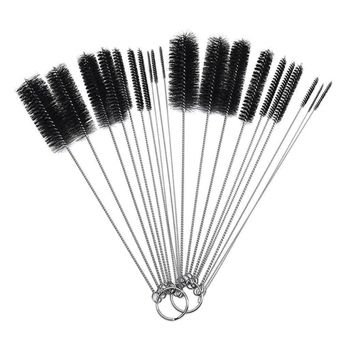 10 Pcs Nylon Bottle Tube Nozzle Brushes Cleaning Brush Kitchen Cleaner Set For Drinking Straws / Glasses / Keyboards / Jewelry ► Photo 1/6