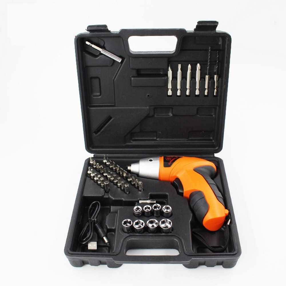 45 in 1 Power Tool Rechargeable Cordless Electric Screwdriver Drill Kit Wireless 