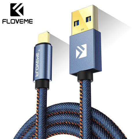 FLOVEME Type C Cable For Samsung S8 Plus Xiaomi 6 5X Huawei P10 Meizu Pro 7 Leather Fast Charge USB Type-C Data Transfer Cables ► Photo 1/6
