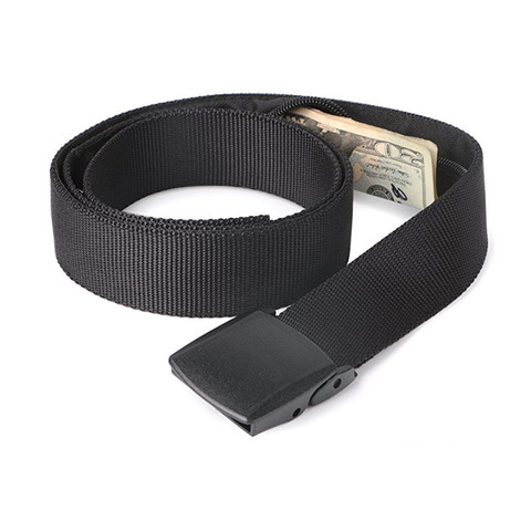 Hidden Cash Anti Theft Waist Belt Travel Waist Packs Pouch Wallet Fanny Bags Hidden Money Belt Bag Length 121cm ► Photo 1/6